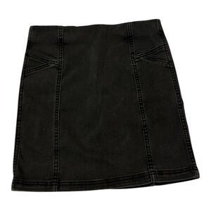 Art Class washed out Black Denim Skirt